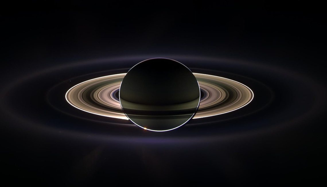 Фото Сатурна Из Космоса