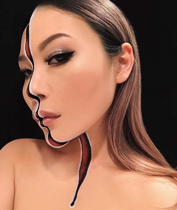 10 Amazing Optical Illusions From Makeup Artist Mimi Choi - Oddee