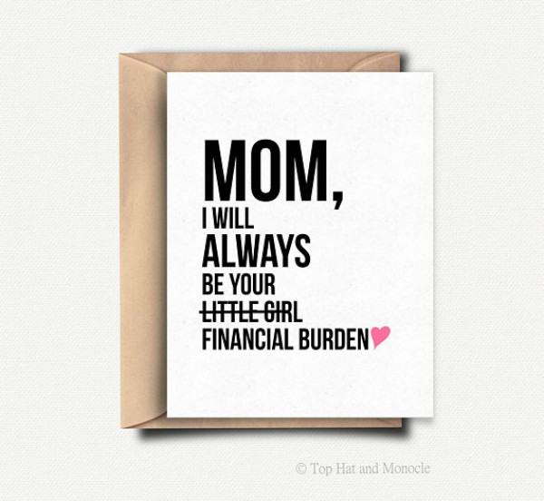 13 Rude Mothers Day Cards That Are Truly Like No Other Mothers Day Greeting Cards Mothers