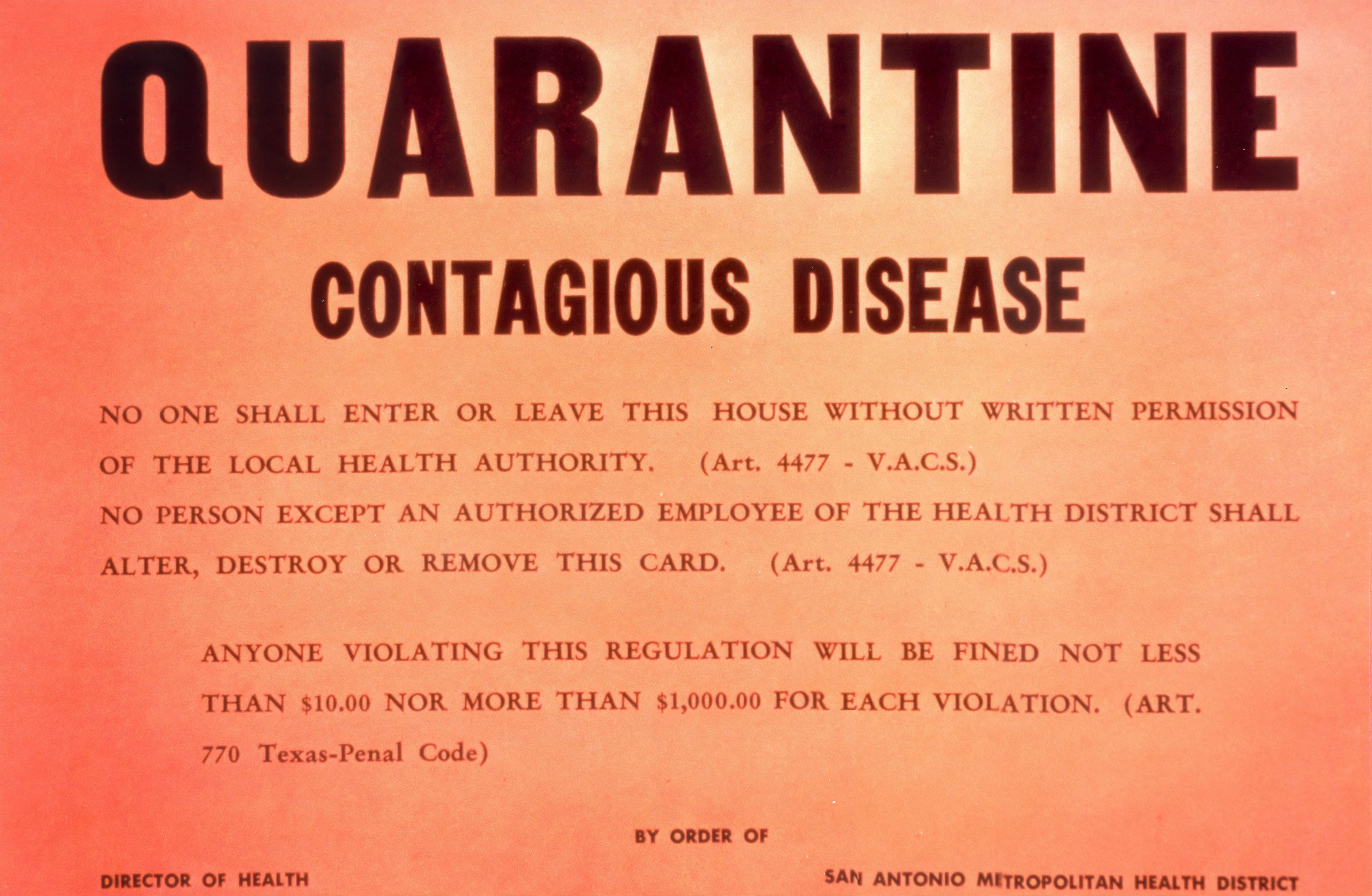 4 Strange Facts About Quarantines - Oddee