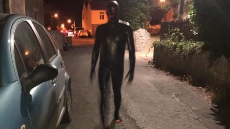 How years of 'gimp man' sightings terrified Somerset villages - BBC News