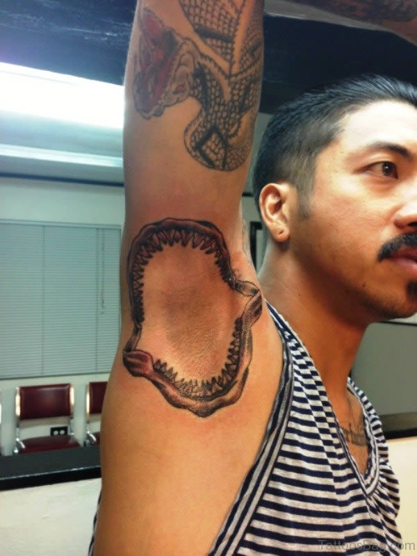 Another 12 of the Craziest Armpit Tattoos - Oddee