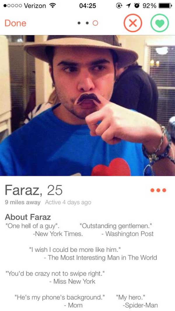 Tinder Profiles That Are Lessons In What Not To Do