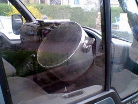 12 Bizarre Car Anti-Theft Devices - anti theft devices - Oddee