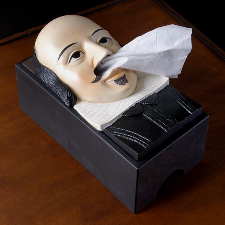 tiki head tissue box cover