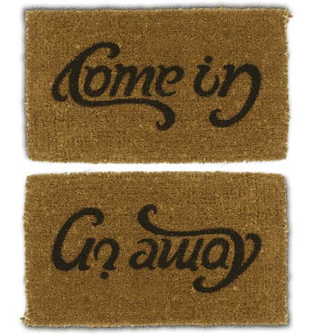 Go away doormat