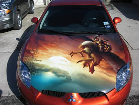 15 Creative Car Paintings - car painting - Oddee