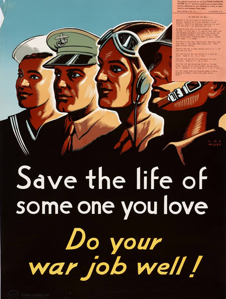 15 Fascinating World War II Vintage Ads & Posters - vintage ...