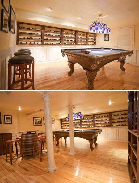 cave garage cool caves basement coolest wine mancave brewery bar homemydesign allowed transformed theme oddee york yankees cellar things order