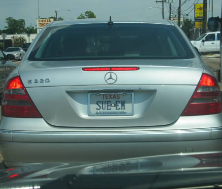 Another 16 Bizarre and Funny License Plates - funny license plates