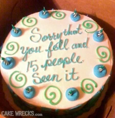 12 Funniest Texts for a Cake - birthday cake text, cake text - Oddee