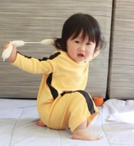 bruce lee costume kids