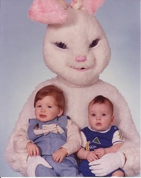 17 Incredibly Creepy Easter Bunnies - easter, bunny, scary, creepy - Oddee