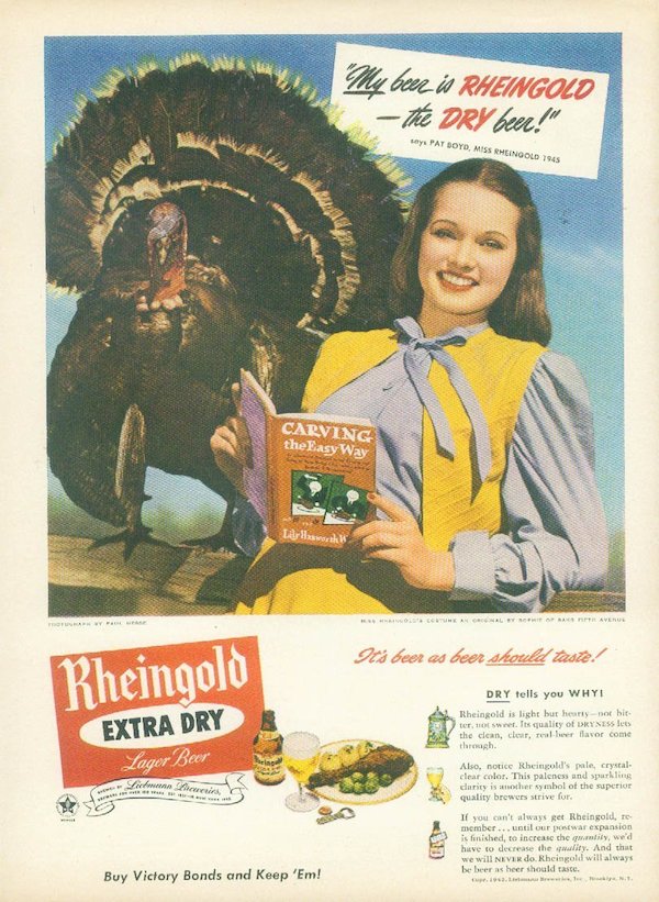 11 Fascinating Vintage Thanksgiving Ads - Oddee