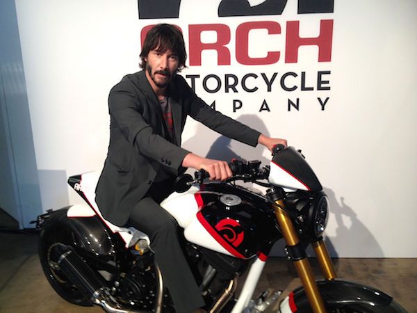 Neiman Marcus Offers Keanu Reeves First Motorcycle, the Arch KRGT-1