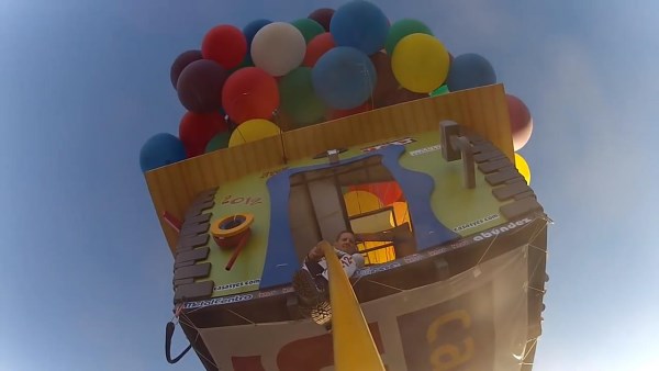 Pixars “up” 10 Amazing Things Suspended By Balloons Oddee