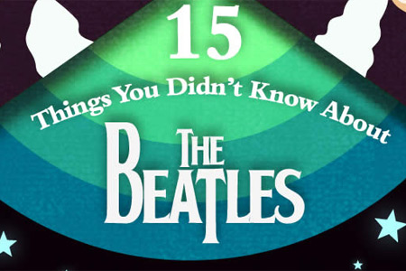 15 Things You Didn't Know About The Beatles (Infographic) - Oddee