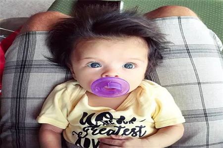 Babies Born With The Craziest Hairstyles Oddee